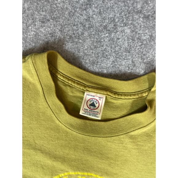 VINTAGE Mash T Shirt Mens XL Green TV Show Promotional Short Sleeve Army Tee - Picture 5 of 5